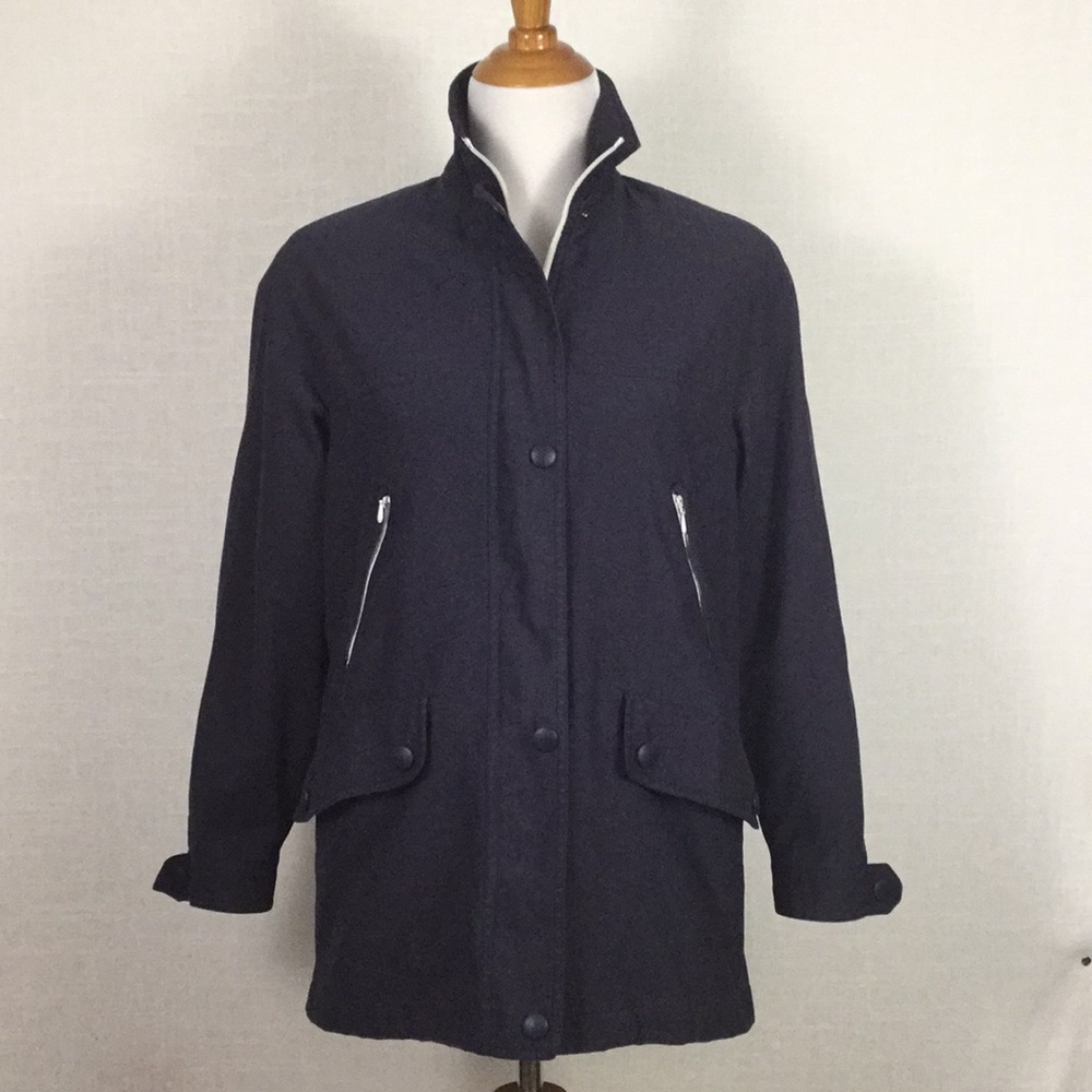 Talbots full-zip mid-weight jacket - coastal cute!